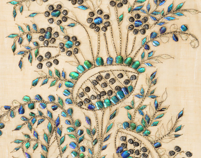 Beetle Wing Embroidery
