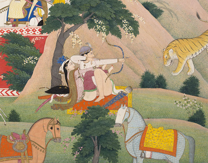 Pahari Manuscript Painting