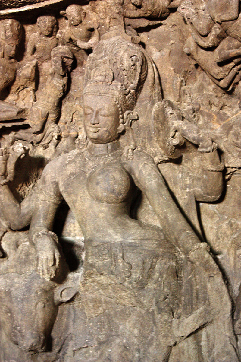 Ardhanarishvara, Elephanta Cave 1 - MAP Academy