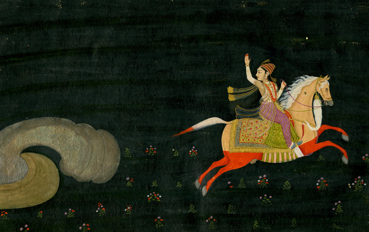 mughal-painting-on-paper-18th-century