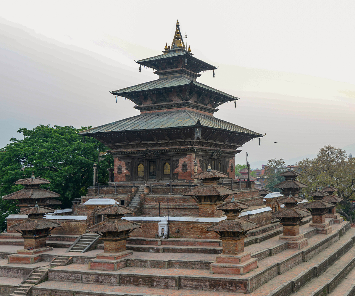 Exterior view of the Taleju Bhawani Temple